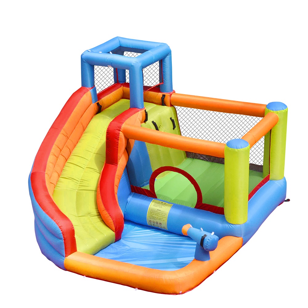 Water Slide Inflatable - Corrediça de água inflável moonwalk água