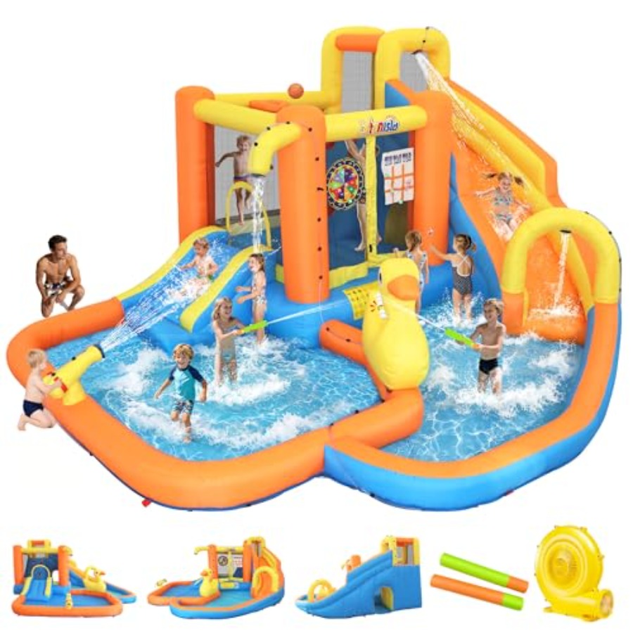 Water Slide Inflatable - Parque aquático inflável para crianças de