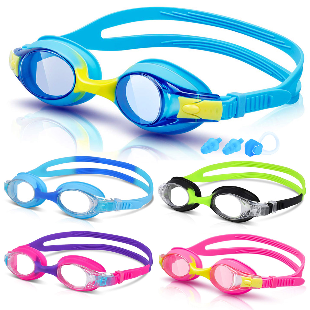 Swim Goggles Anti Fog Uv - Óculos de natação para crianças, jovens