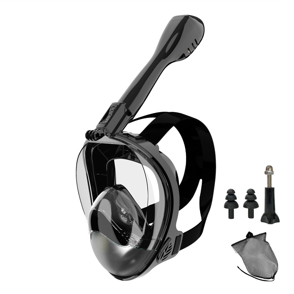 Máscara de mergulho facial com - Snorkel Mask Full Face avaliação e preço
