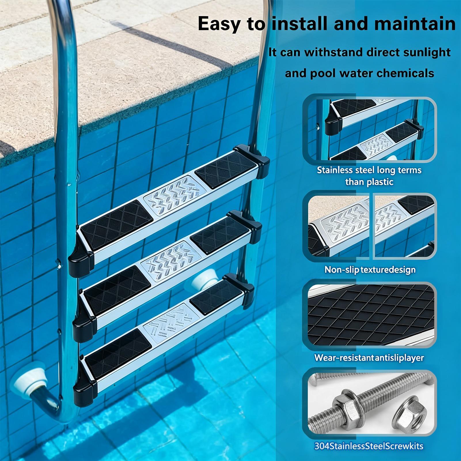 Degraus de Escada para Piscina - Pool Ladder Above Ground avaliação e preço