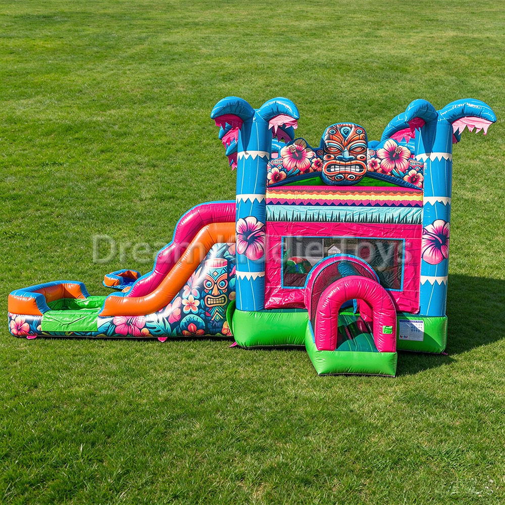 Castelo Inflável Comercial com - Water Slide Inflatable avaliação e preço