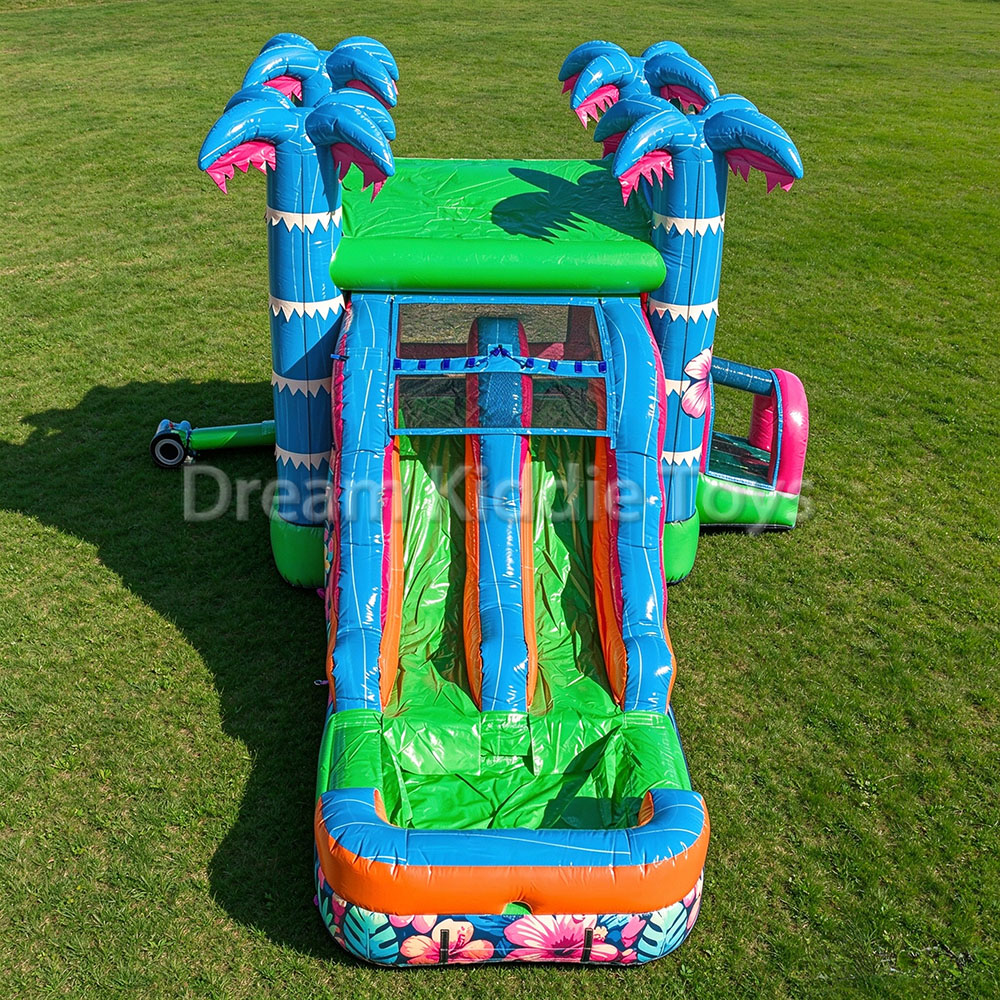 Castelo Inflável Comercial com - Water Slide Inflatable avaliação e preço
