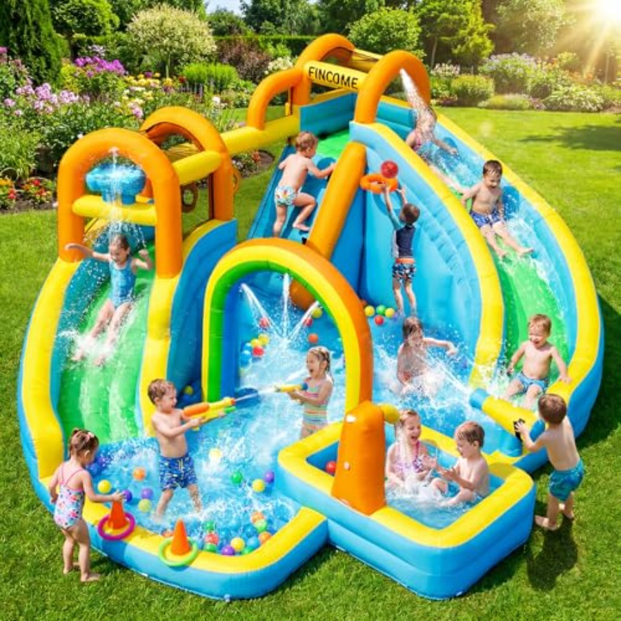 Parque aquático inflável para  - Water Slide Inflatable avaliação e preço