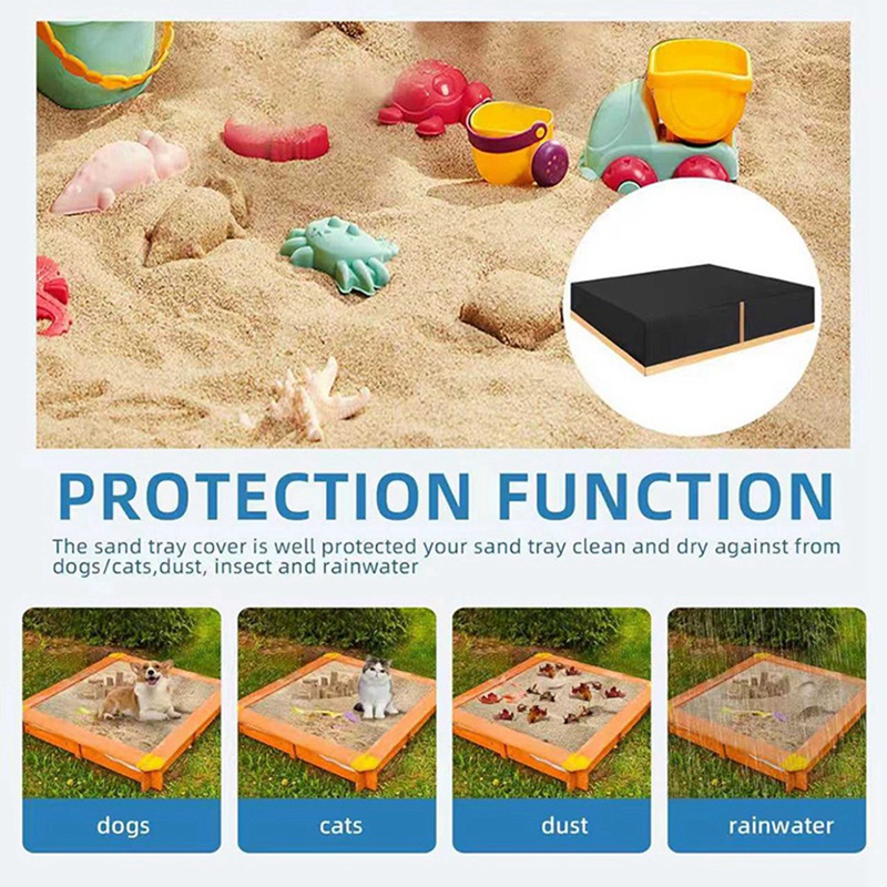 Tampa da caixa de areia quadra - Pool Cover Waterproof avaliação e preço