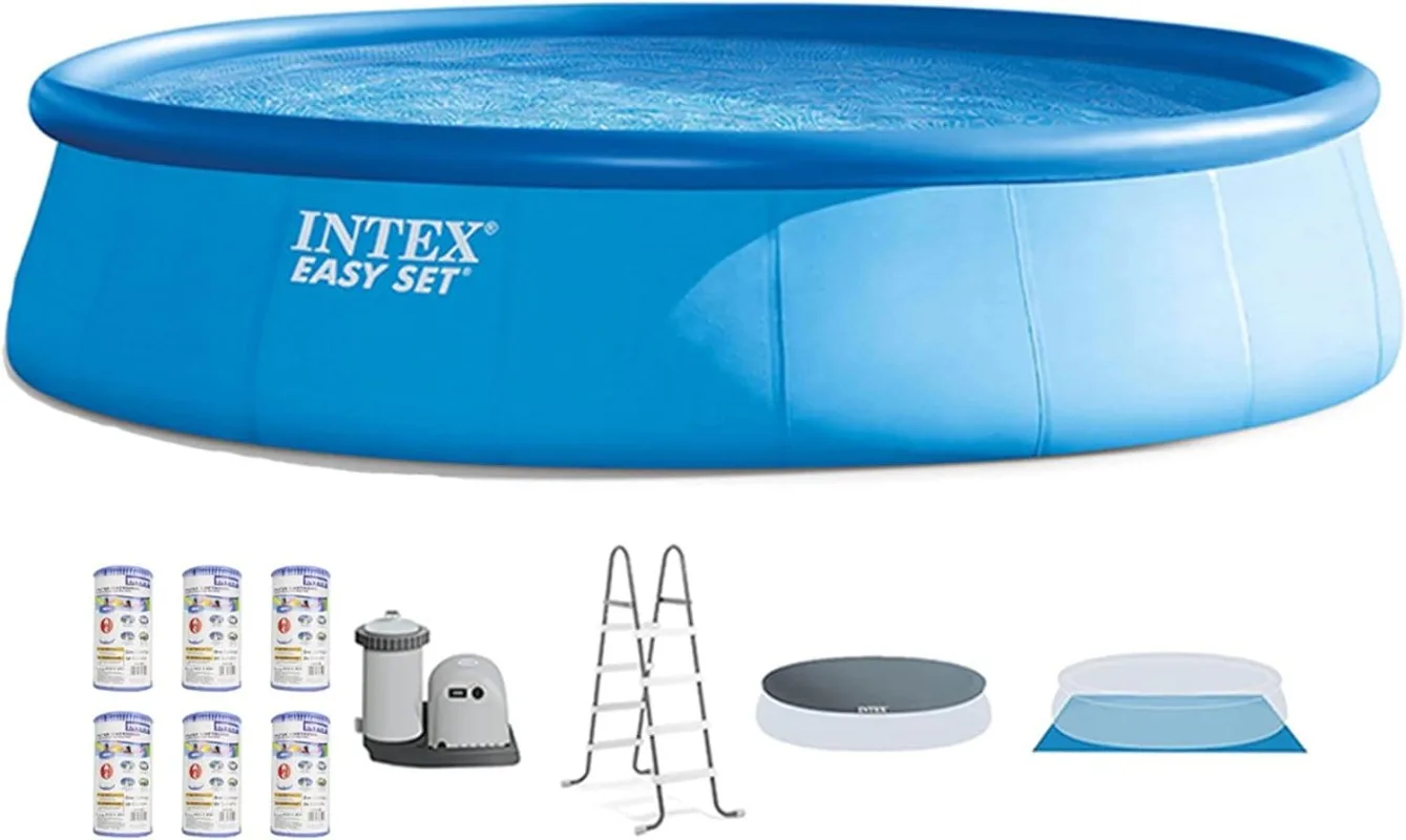 Piscina Inflável Redonda Intex - Pool Ladder Above Ground avaliação e preço