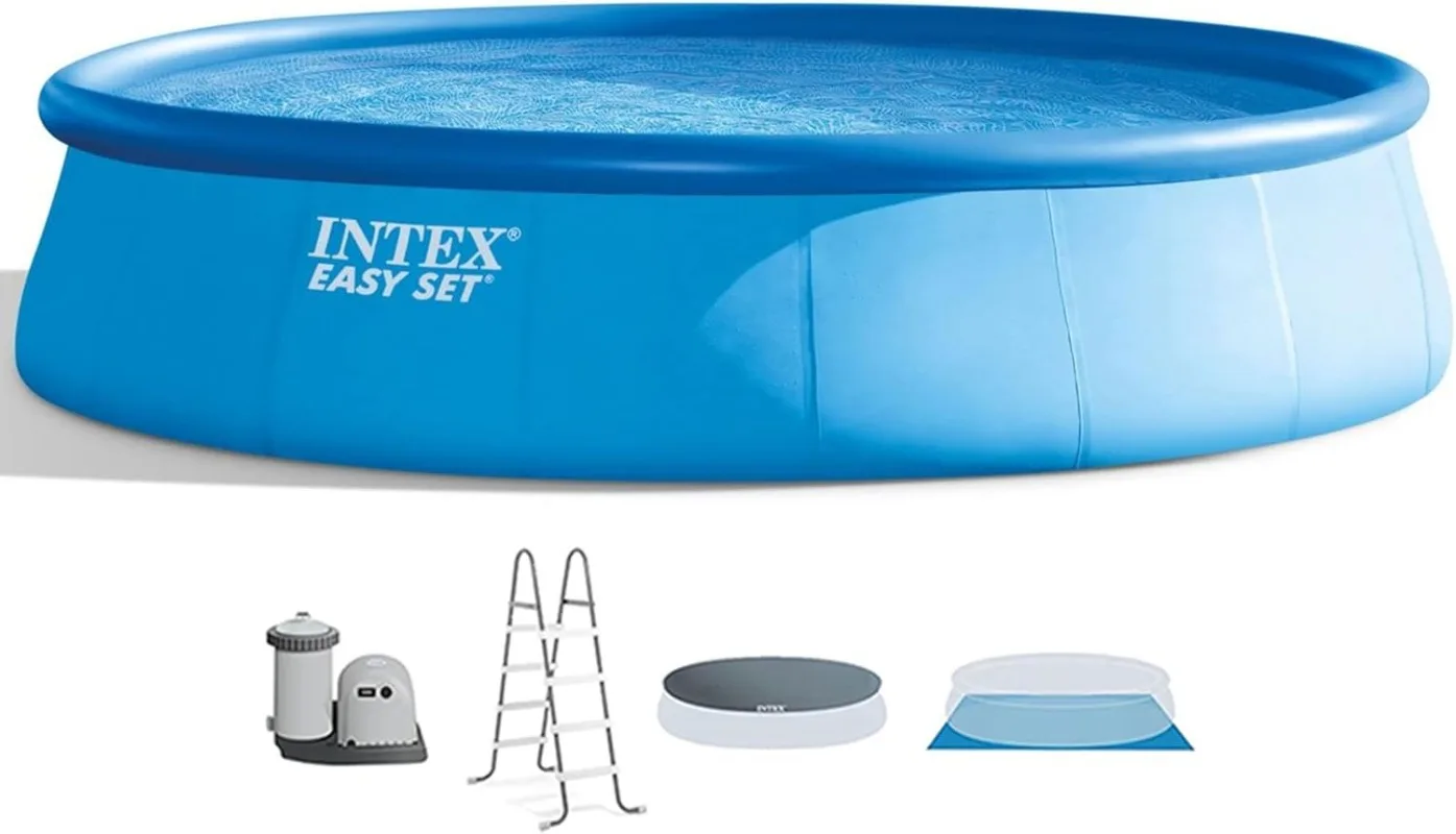 Piscina Inflável Redonda Intex - Pool Ladder Above Ground avaliação e preço