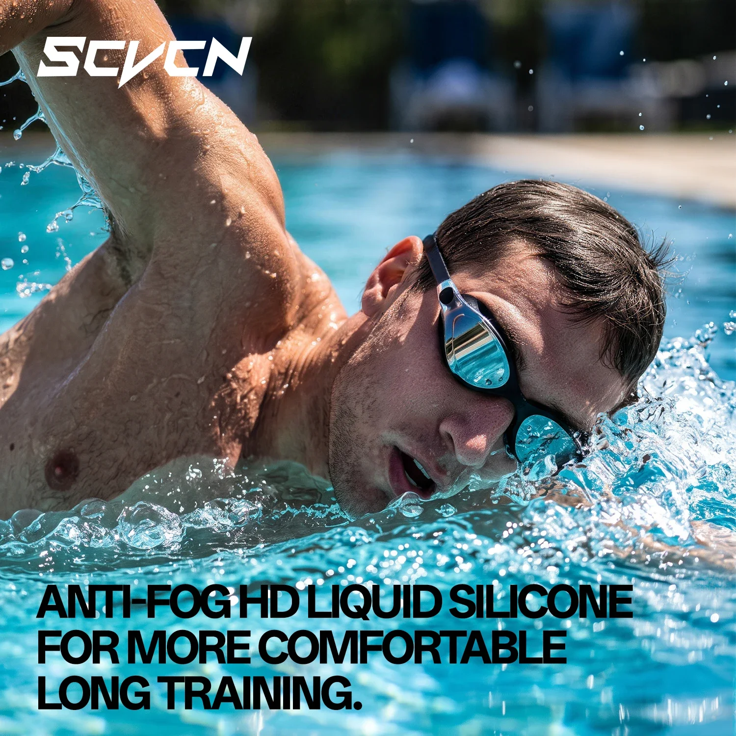 SCVCN – Novos óculos de nataçã - Swim Goggles Anti Fog Uv avaliação e preço