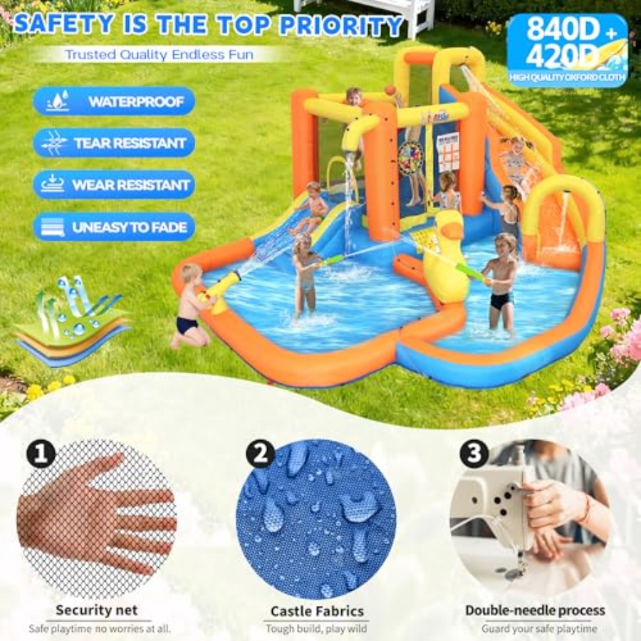 Parque aquático inflável para  - Water Slide Inflatable avaliação e preço