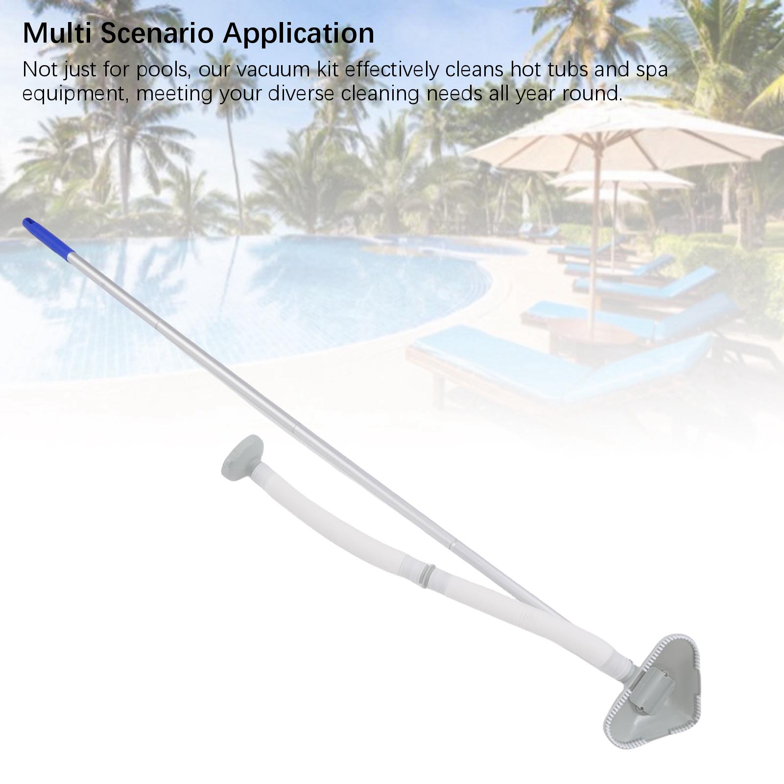 Conjunto de Aspirador de Pisci - Pool Vacuum Manual avaliação e preço