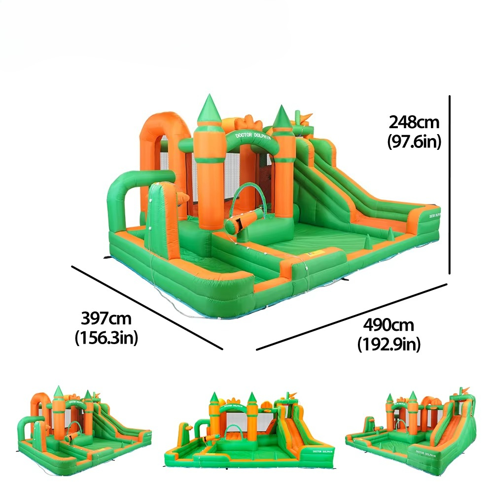 Castelo inflável inflável das  - Water Slide Inflatable avaliação e preço