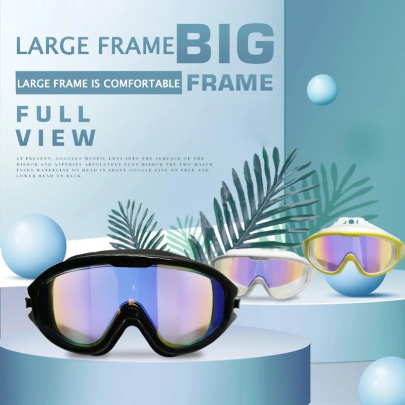 Óculos de Natação com Armação  - Swim Goggles Anti Fog Uv avaliação e preço