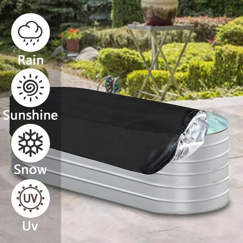 Cobertura de piscina ao ar liv - Pool Cover Waterproof avaliação e preço